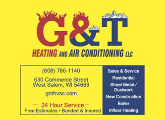 G & T Heating and Air Conditioning LLC